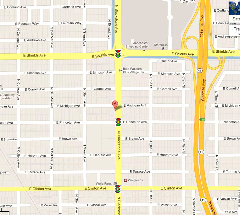 Meeting location map
