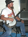 Lonnie the banjo man