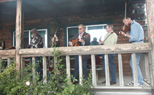 Pickin' on the Cafe Porch