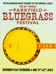 2013 Parkfield Bluegrass Festival Program Cover