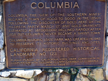 Marker at Columbia