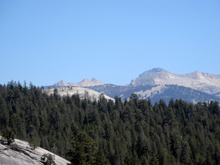 Mt. Goddard rises above the Kings River drainage