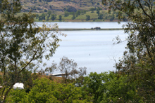 A view from above the campground