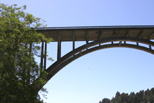 California Highway 1 bridge across Russian Gulch near Fort Bragg