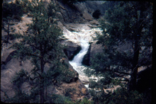 Roaring River, above the falls, Kings Canyon National Park