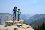 Wes and Tim at Dewey Point in Yosemite National Park