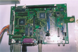 31 A close-up of Jeri Ellsworth's C-One board