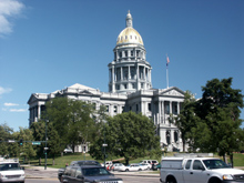 State Capitol (with real gold on the dome)