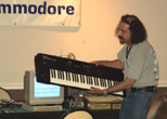 Yul Haasman demonstrates use of Midi with the Commodore