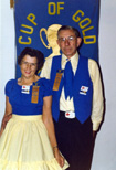 Bob & Hazel Estel at Cup of Gold Square Dance, probably late 1970s