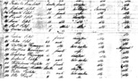 Passenger list of the Coriolan, arriving in New York October 6, 1854, listing Frederick & Augusta Estel and their children