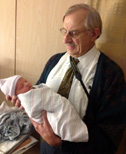 CJ with great grandpa Dick