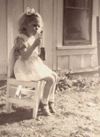 Linda Estel, about 1947