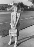 Jennifer, on her first day of school