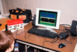 ArcadeRetrogaming.com's MCC-216 with Frogger (C64)