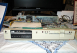 A C128DCR with CMD hard drive hacked in