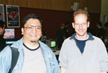 David Villegas (left) and FCUG member Mitch Zollinger