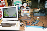 VIC-20, CD32, C64 DTV, C64 DTV (PAL) piped into 1 monitor 