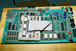 C128 board on top of prototype 