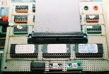 Chips on a board for the C128 