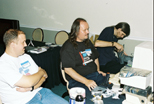 Andrew Wiskow, Larry Anderson, and Eric Kudzin