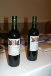 Another flavorful favorite prize - custom wine honors the late Jim Butterfield