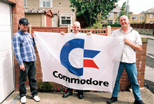 Shaun, Nigel Parker, and Allan Bairstow at the Commodore Scene meeting