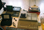 Various computers on display