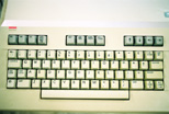 The slightly different C128 keyboard