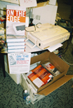 Brian Bagnall's On the Edge books which were sold at the FCUG table