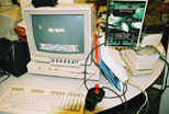 The SuperCPU game, Metal Dust, running on Robert's C128DCR