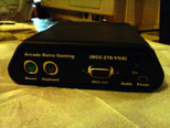 MCC back - this little box plays Commodore, Atari and Amiga games
