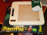 Among the goodies at the November meeting, the PowerPad