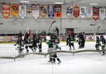 Monsters salute their fans after the win