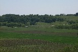 Hills and farmland