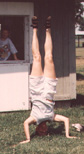 Head Standing: Patty Leary, 1994