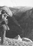 Lew Koch looking down Helm Creek, below Courtright Reservoir