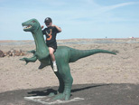 At Dinosaur Park. Arizona