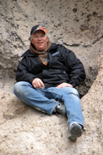 Tim at Mojave National Preserve, April 2010