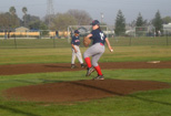 Mikie on the mound