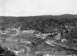 Construction camp at Exchequer Dam, 1925