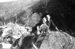 Charlie and May Walker on their honeymoon in 1910