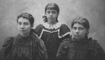 Emma, Clara & Agnes Mahler; daughters of Julia Mayer Mahler