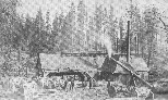 The second California mill, built at Nelder Grove in 1881