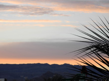 Las Vegas sunset, Friday night