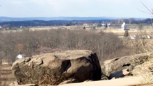 View across the battlefield from Little Round Top