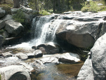 Another Rock Creek waterfall