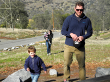 All the Upshaw's, Thanksgiving at San Joaquin River Gorge