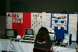 Larry Anderson's exhibit table